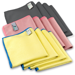 Mikrofaser Fenstertücher (40x30cm) – ULTRA CLEAR compact