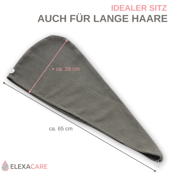 Mikrofaser Haarturban (ELEXACARE)