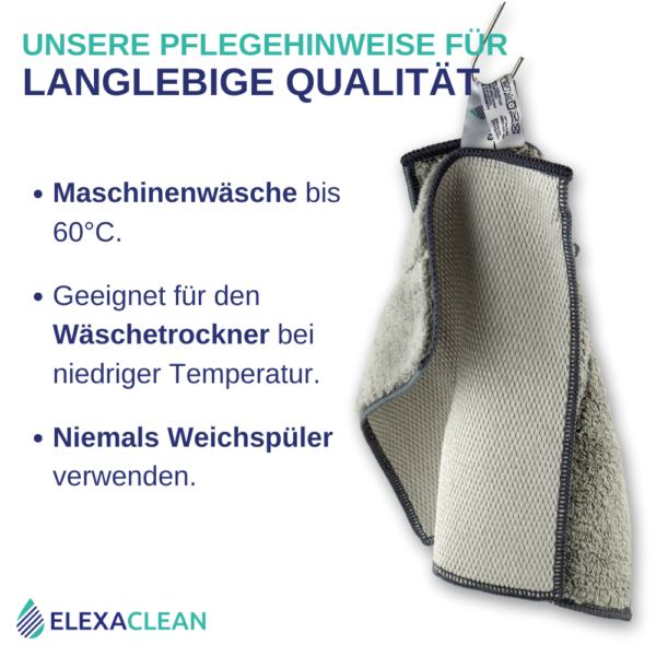 ELEXACLEAN Mikrofaser Spültücher, waschbar